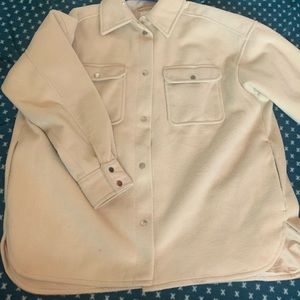 H&M shacket beige